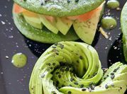Une photo de healthy hamburger