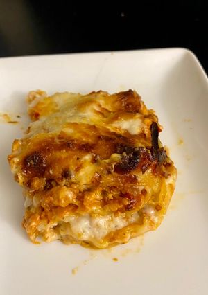 A picture of Chicken Lasagna.