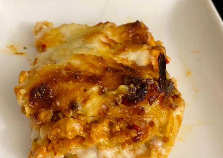 Recipe of Appetizing Chicken Lasagna