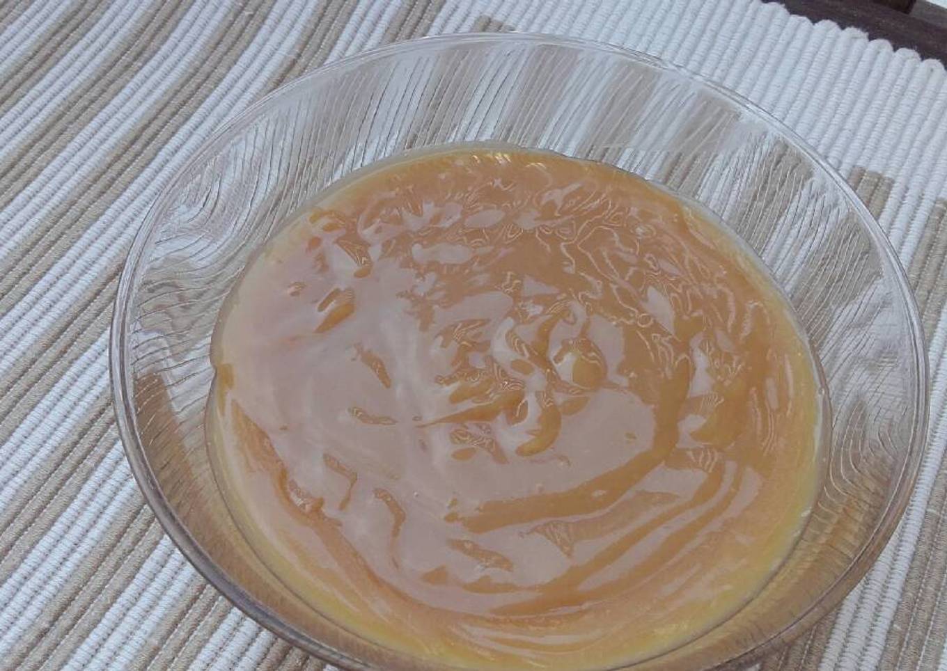 Crema o cobertura de caramelo