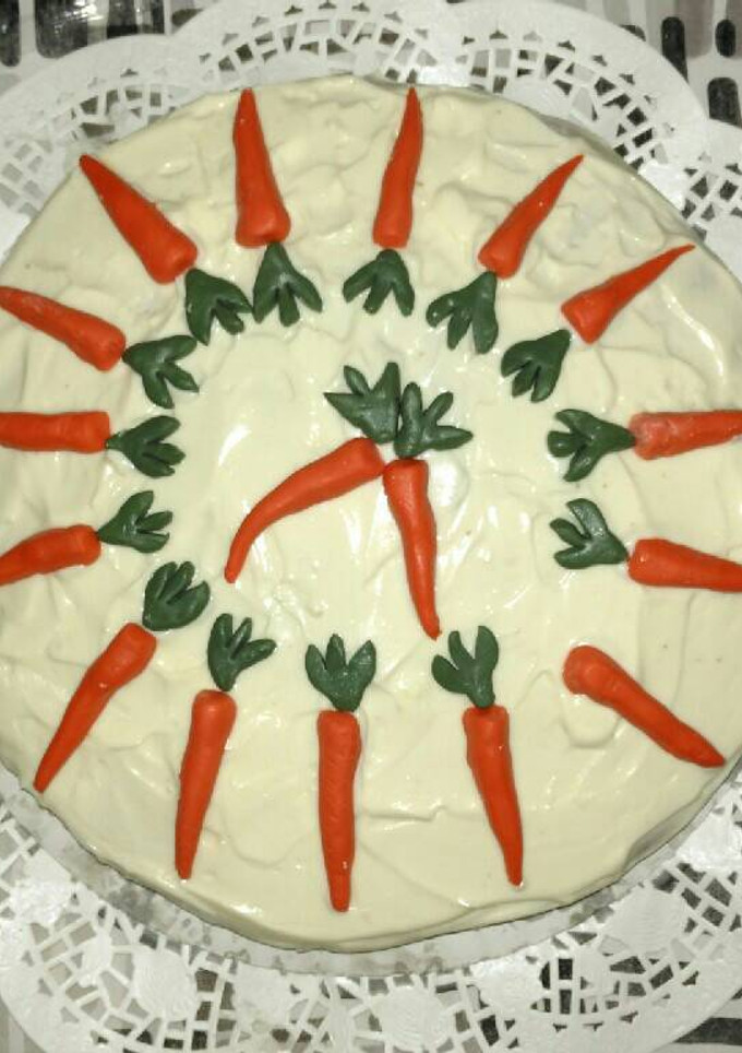 Una foto de Carrot cake