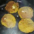 Bombitas de papa o calabaza con queso sin aceite