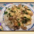 Pollo al champiñón Rico y fácil