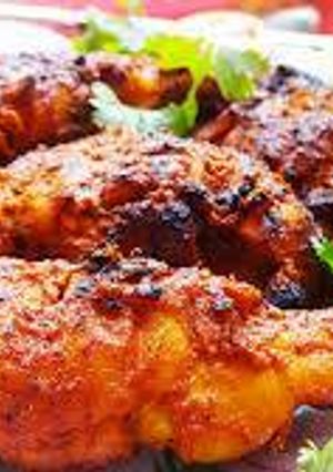 Una foto de Pollo tendoori