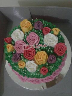 Foto resep Birthday cake Flower's