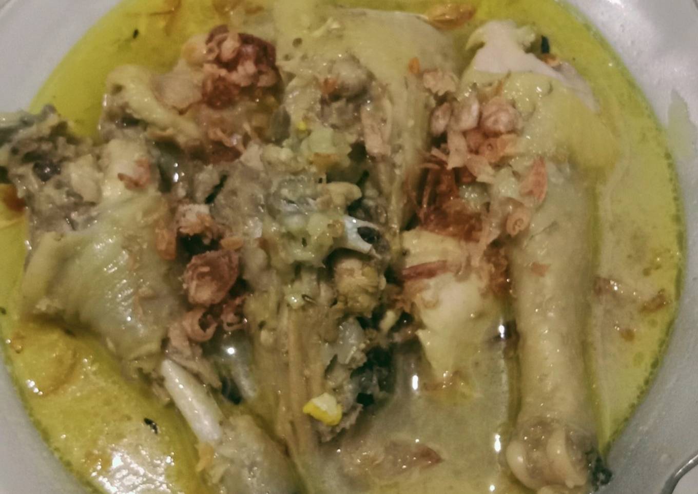 Opor ayam kampung