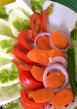 A picture of Vegetable Salad.