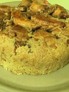 صورة لوصفة مقلوبة الدجاج