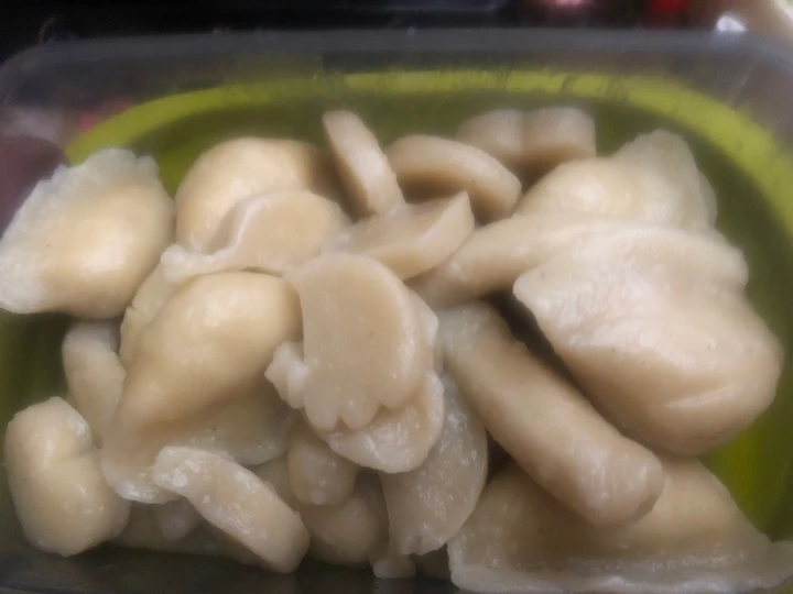 Cara Gampang Membikin Resep  #33. Mpek Mpek DoS Ebi rebon yang Lezat Sekali, Menggugah Selera