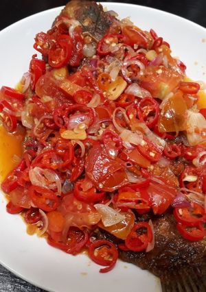 Foto resep Ikan goreng dabu dabu