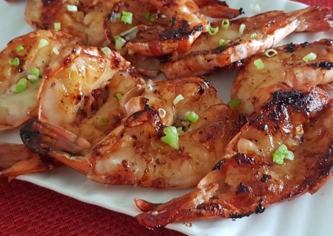 Udang Bakar Madu ala Bells