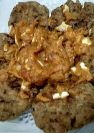 Foto resep Steak tempe saos mayo telur asin