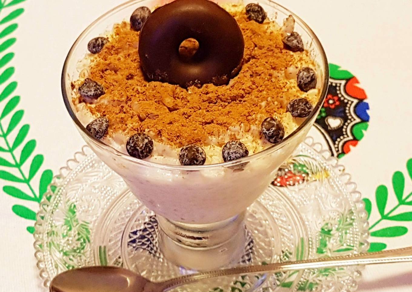 Arroz con leche al aroma de canela y naranja