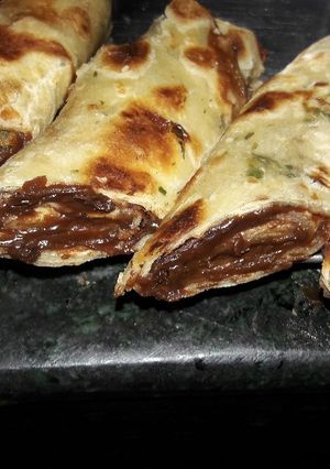 A picture of Chocolaty paratha.