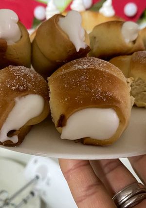 Una foto de Cañoncitos con relleno de chantilly casero 🤩