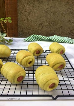 Foto resep Hokkaido killer toast Pandan bread #Pr_tirotiii