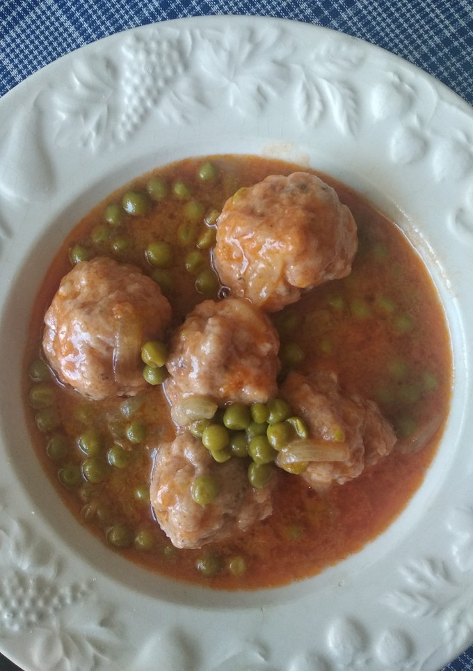 Una foto de Albóndigas estofadas estilo Montse
