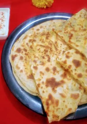 A picture of Paneer paratha.