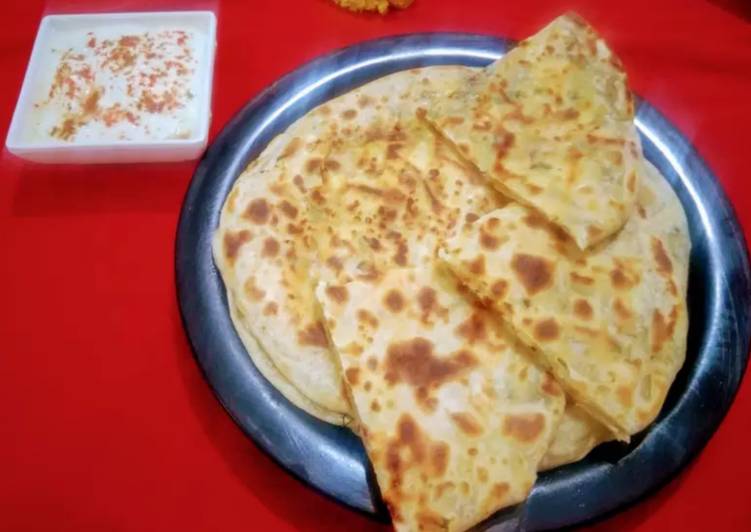 Paneer paratha