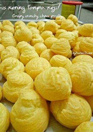Foto resep Sus kering tanpa keju/Crispy crunchy choux pastry