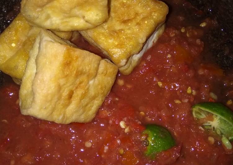 Resep Sambal cobek yang Menggugah Selera