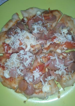 Foto resep Pizza rumahan simpel tanpa open
