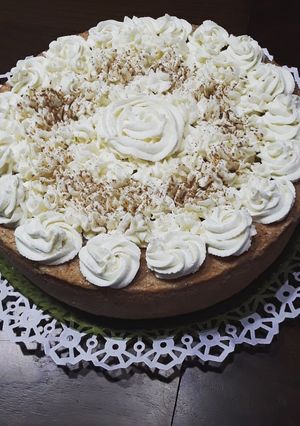 O poză a rețetei Tort trei feluri de lapte (tres leches).
