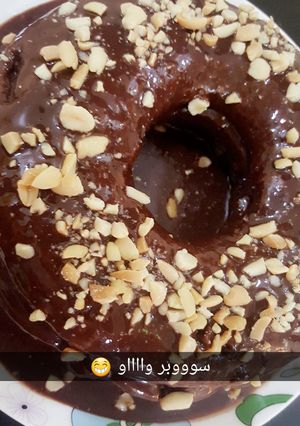 صورة لوصفة كيكة الشوكولاتة بالصوص