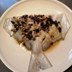 A picture of Steam Fish w/ Fermented Black Bean.
