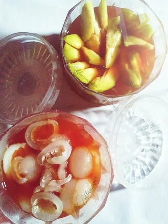 Easy Way Make Asinan dondong dan rambutan the Perfect So Delicious