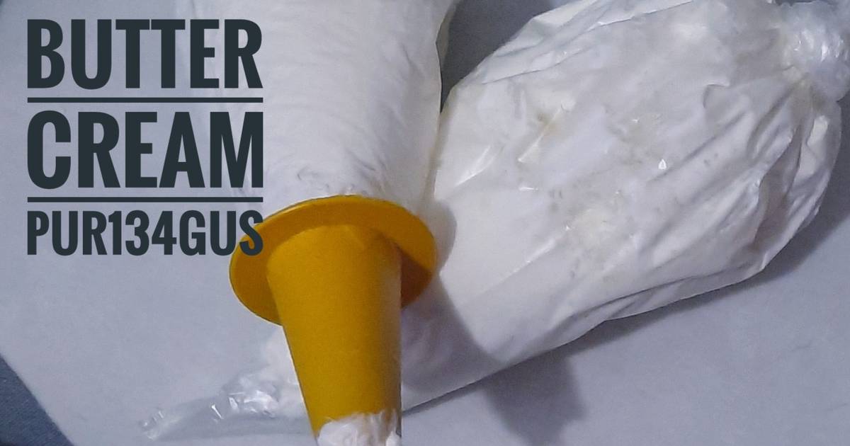 Resep Butter Cream Kokoh 2 Bahan oleh Puri Pawon Cookpad