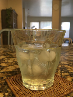 A picture of Cold brew green tea.
