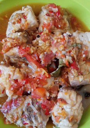 Foto resep Garang asem pedas ikan merah