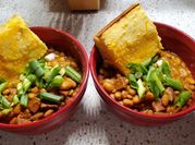 A picture of crockpot pinto beans