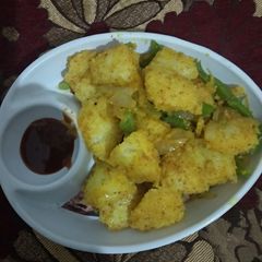 A picture of Masala Idli.
