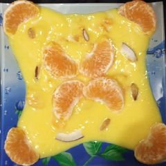 Orange custard A picture of Orange custard.