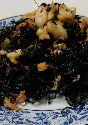รูปของ ผัดใบปอ (Fried Jute Leaves)