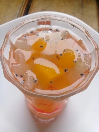 Cara Mudah Membikin Resep Es Buah Pepaya Rumput Laut yang  Bikin Ketagihan Anti Ribet, Lezat