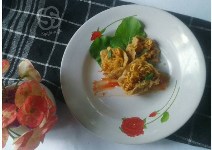 Langkah Mudah Masakan Resep Tahu Walik Mie Goreng