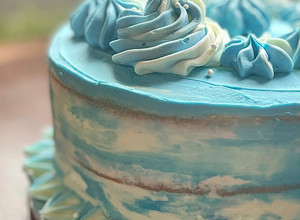 A picture of Naked Keto Vanilla cake (Diabetic Friendly).