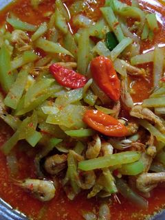 Foto resep Lodeh labu siam udang asin