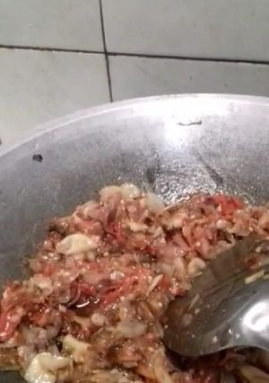 Foto resep Sambel bawang ikan asin