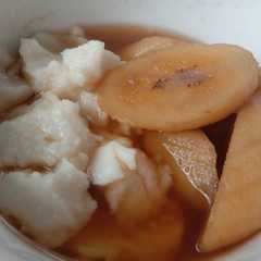 Bubur Sumsum iris pisang রেসিপির প্রধান ছবি