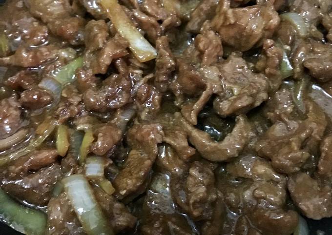 Beef Teriyaki (ala hokben)