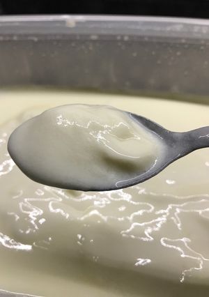 Una foto de Yogurt de vainilla