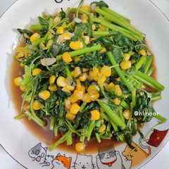 รูปของ Tumis bayam jagung