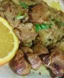 Migas com Carne de Porco