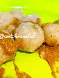 Cilok gajih kenyal gluten free bumbu kacang
