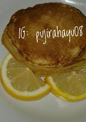 Foto resep Pancake Lemon (sarapan #day3)