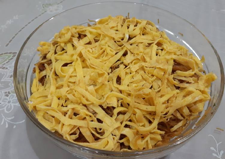 Resep Bihun goreng kampung Lezat